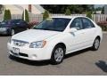 2006 Clear White Kia Spectra EX Sedan  photo #7