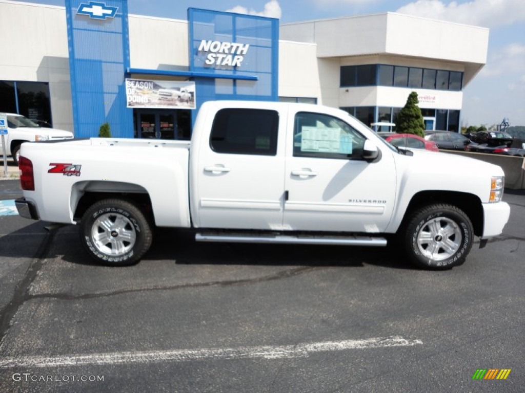 2012 Silverado 1500 LT Crew Cab 4x4 - Summit White / Ebony photo #8