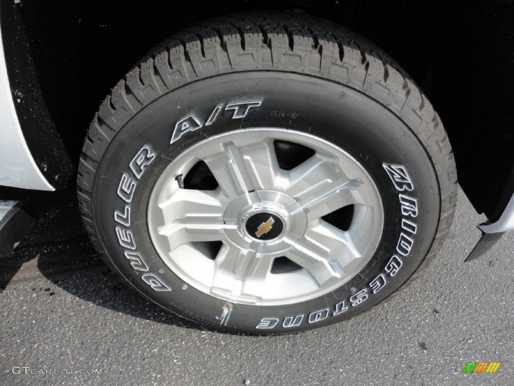 2012 Chevrolet Silverado 1500 LT Crew Cab 4x4 Wheel Photo #53951243