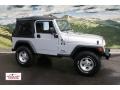 2004 Bright Silver Metallic Jeep Wrangler X 4x4  photo #1