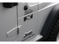2004 Bright Silver Metallic Jeep Wrangler X 4x4  photo #21