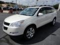 2012 White Diamond Tricoat Chevrolet Traverse LT AWD  photo #3