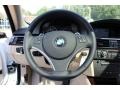 Cream Beige Steering Wheel Photo for 2011 BMW 3 Series #53951906