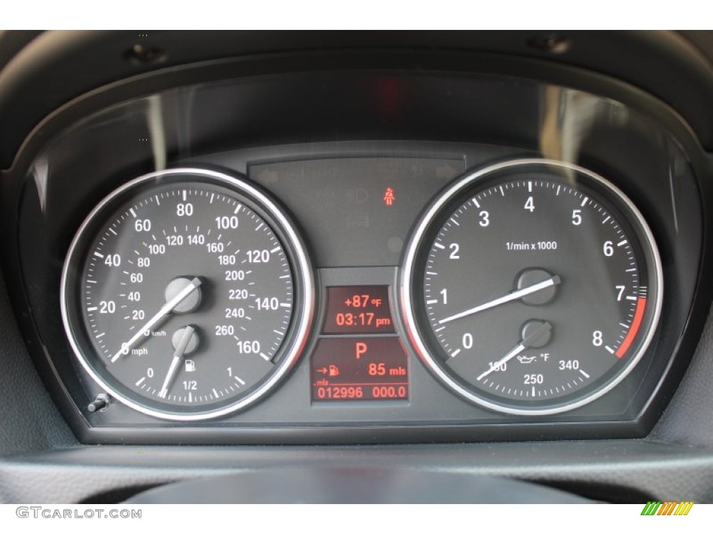2011 BMW 3 Series 335i Coupe Gauges Photo #53951939