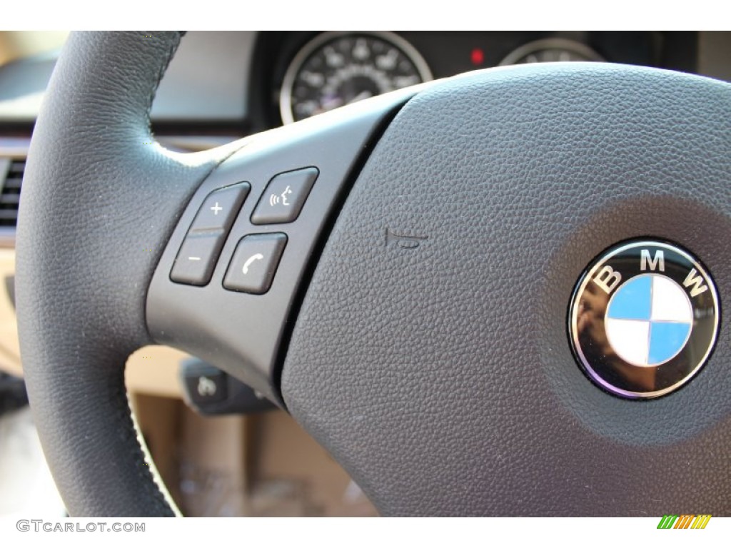 2008 3 Series 328xi Sedan - Alpine White / Beige photo #15