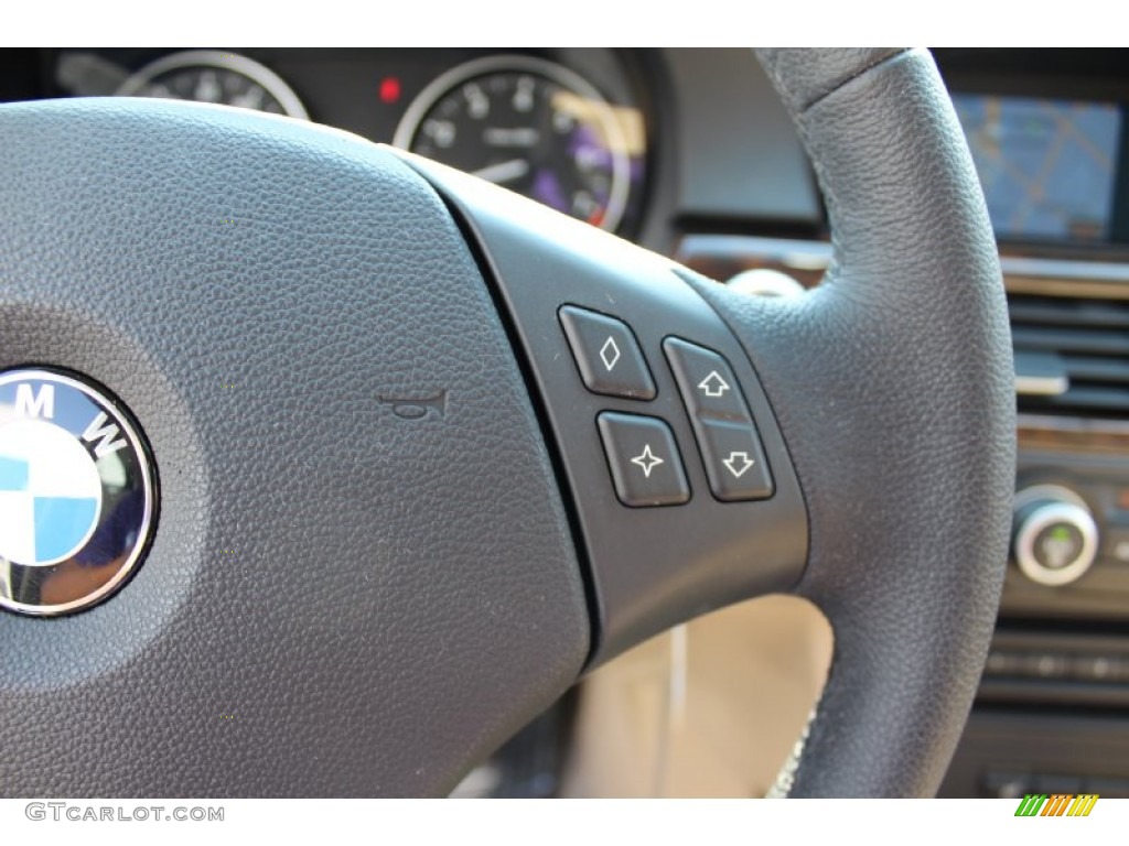 2008 3 Series 328xi Sedan - Alpine White / Beige photo #16