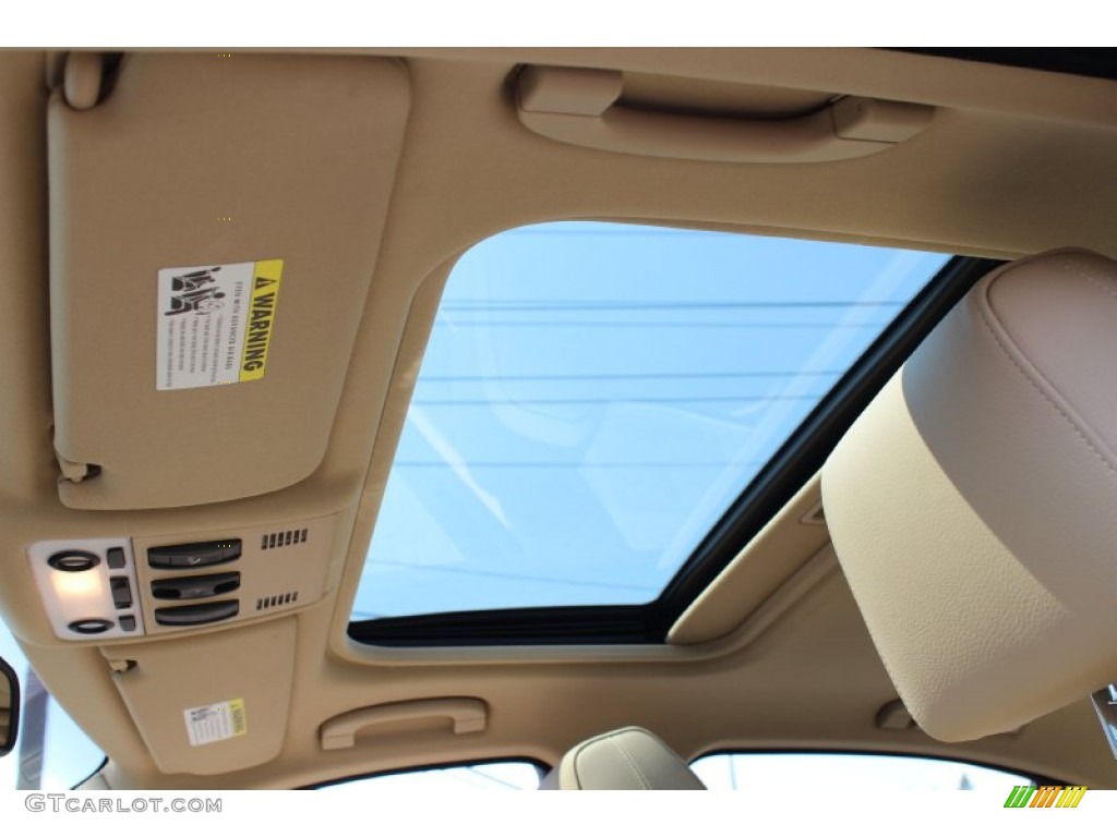 2008 3 Series 328xi Sedan - Alpine White / Beige photo #20