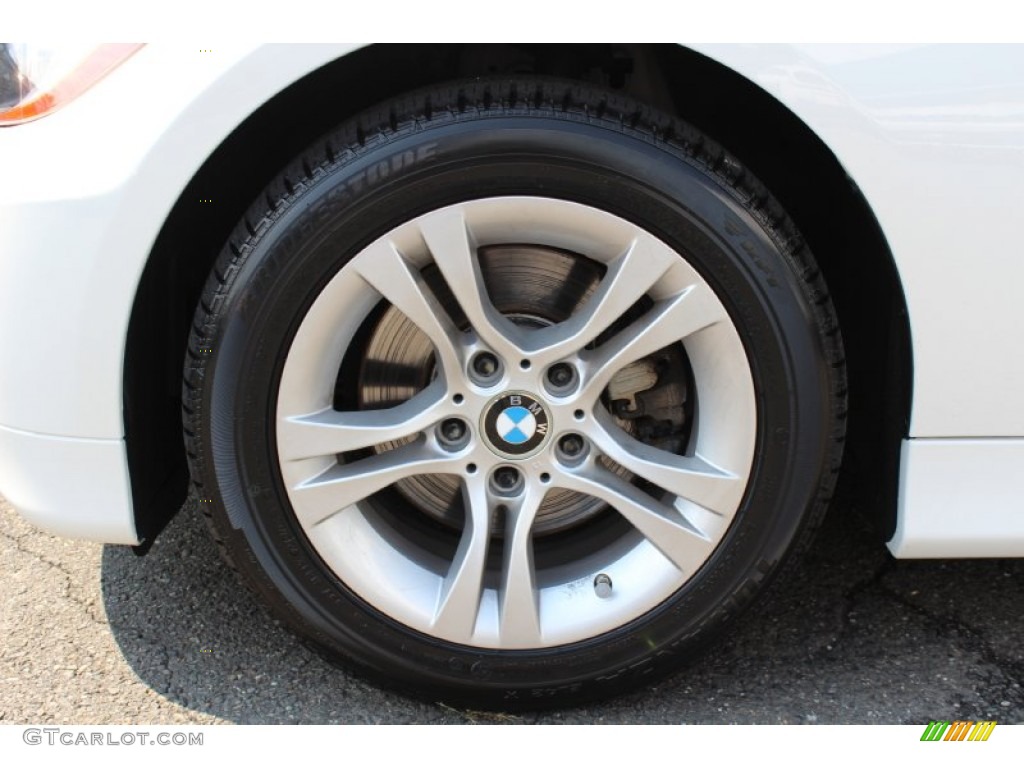 2008 3 Series 328xi Sedan - Alpine White / Beige photo #31