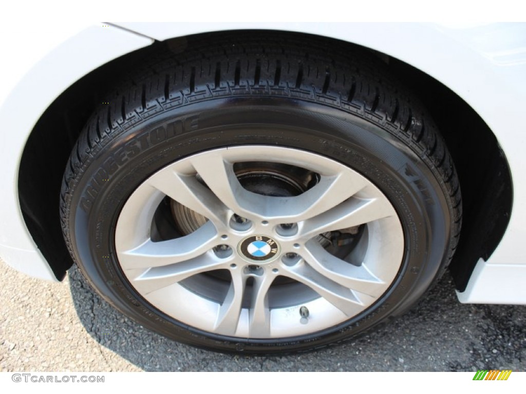 2008 3 Series 328xi Sedan - Alpine White / Beige photo #32