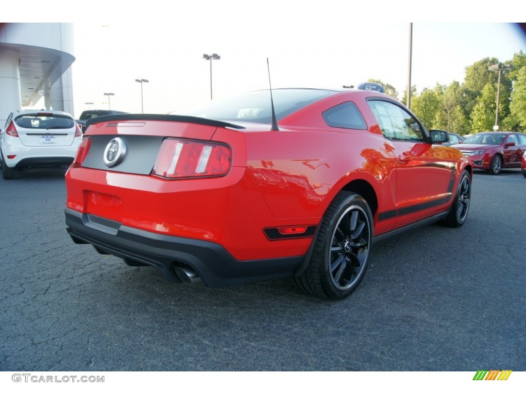 2012 Mustang Boss 302 - Race Red / Charcoal Black Recaro Sport Seats photo #3