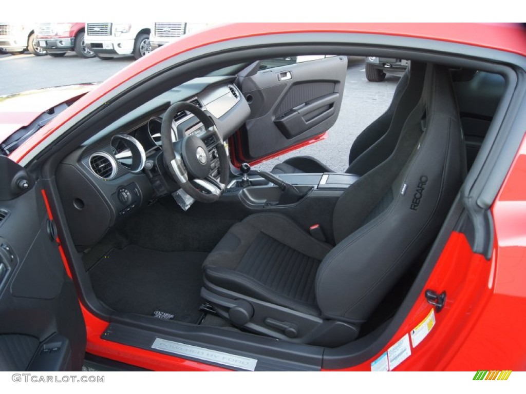 2012 Mustang Boss 302 - Race Red / Charcoal Black Recaro Sport Seats photo #8