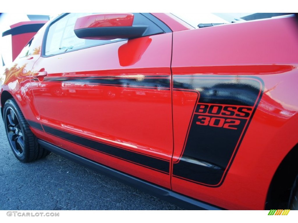 2012 Mustang Boss 302 - Race Red / Charcoal Black Recaro Sport Seats photo #16