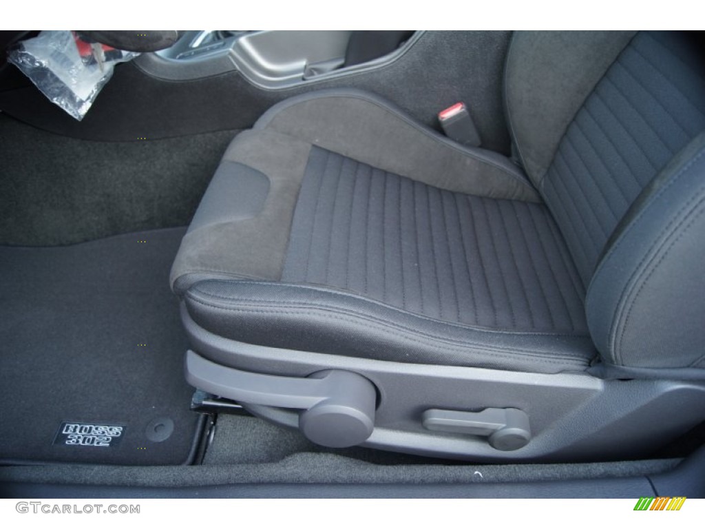 Charcoal Black Recaro Sport Seats Interior 2012 Ford Mustang Boss 302 Photo #53954756