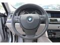 Everest Gray Steering Wheel Photo for 2011 BMW 5 Series #53954999