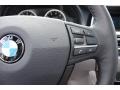 2011 BMW 5 Series Everest Gray Interior Controls Photo