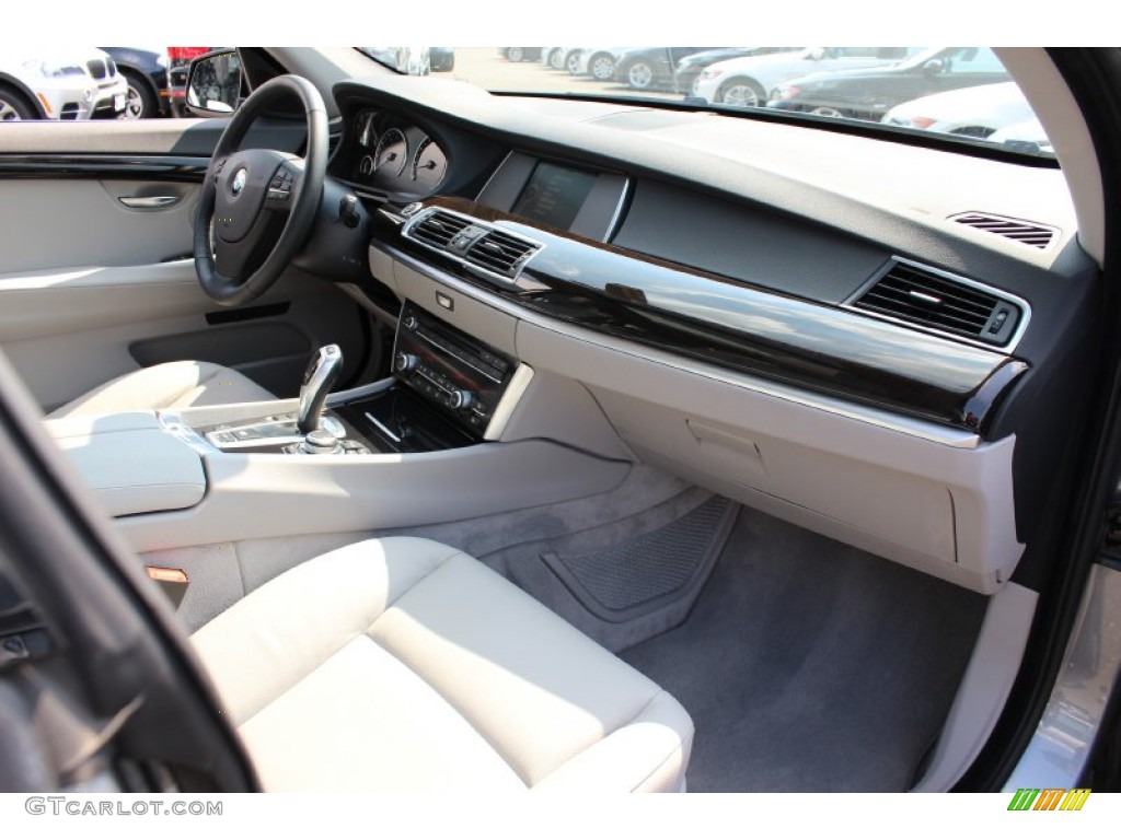 2011 BMW 5 Series 535i Gran Turismo Everest Gray Dashboard Photo #53955107