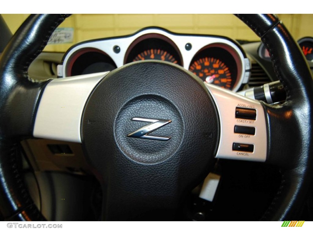 2004 350Z Touring Coupe - Chrome Silver Metallic / Frost photo #20