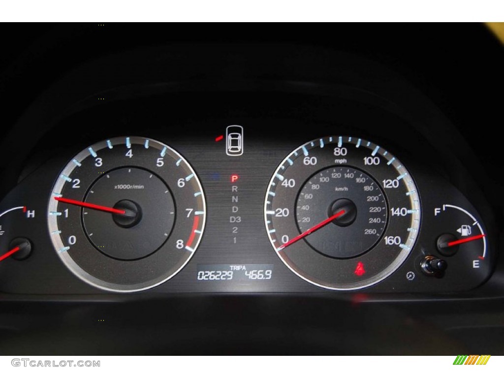 2009 Honda Accord EX-L Coupe Gauges Photos