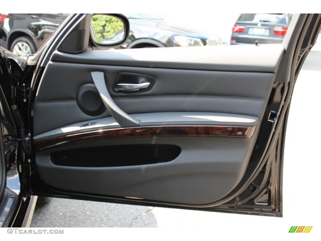 2011 3 Series 328i xDrive Sedan - Black Sapphire Metallic / Black Dakota Leather photo #25