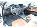 2011 BMW 3 Series Saddle Brown Dakota Leather Interior Prime Interior Photo