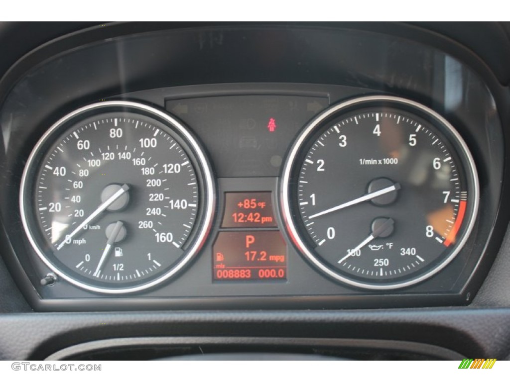 2011 BMW 3 Series 328i xDrive Coupe Gauges Photo #53955629