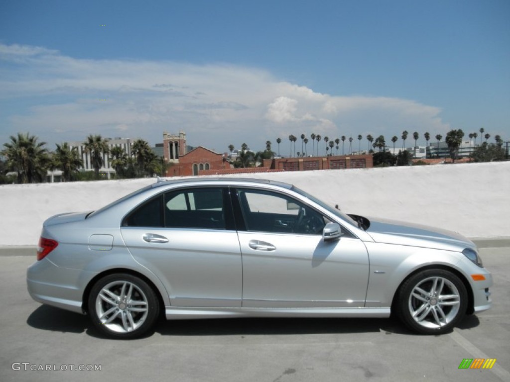 Iridium Silver Metallic 2012 Mercedes-Benz C 250 Sport Exterior Photo #53956526
