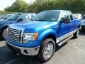 Blue Flame Metallic - F150 XLT SuperCab 4x4 Photo No. 5