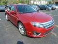 2012 Red Candy Metallic Ford Fusion SEL  photo #1