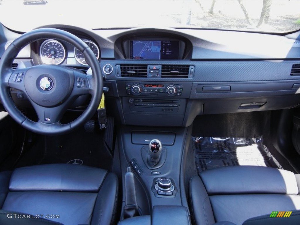 2009 BMW M3 Coupe Anthracite/Black Dashboard Photo #53958173
