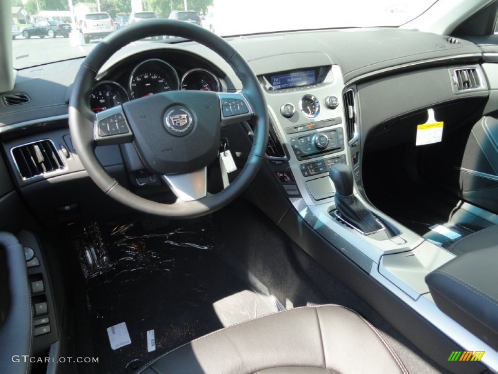 2012 Cadillac CTS 3.0 Sedan Ebony/Ebony Dashboard Photo #53959209
