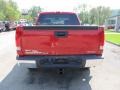 2008 Fire Red GMC Sierra 1500 SLE Crew Cab 4x4  photo #3