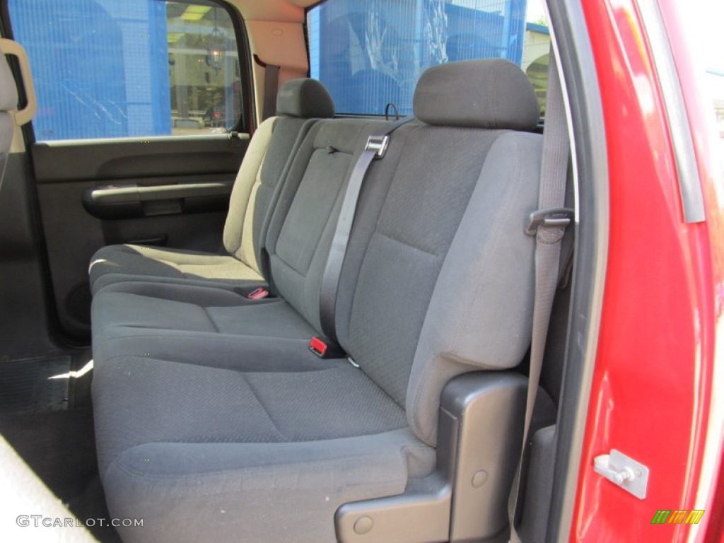 2008 Sierra 1500 SLE Crew Cab 4x4 - Fire Red / Ebony photo #9