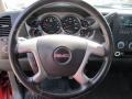 Ebony 2008 GMC Sierra 1500 SLE Crew Cab 4x4 Steering Wheel