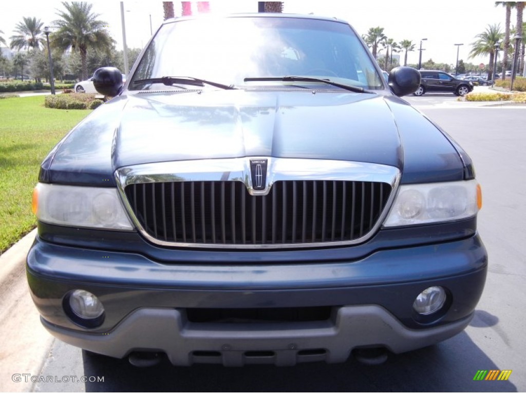 2001 Navigator 4x4 - Charcoal Blue Metallic / Medium Parchment photo #3
