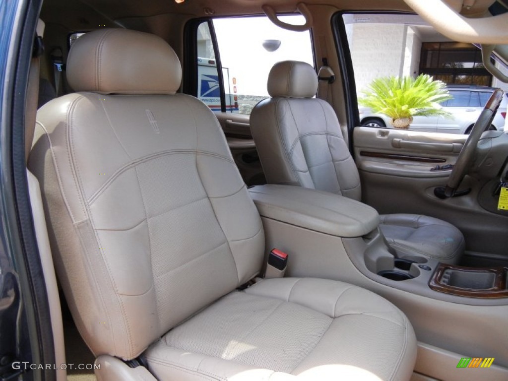 2001 Navigator 4x4 - Charcoal Blue Metallic / Medium Parchment photo #21