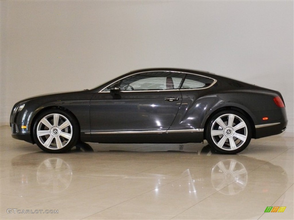 Anthracite 2012 Bentley Continental GT Standard Continental GT Model Exterior Photo #53960030