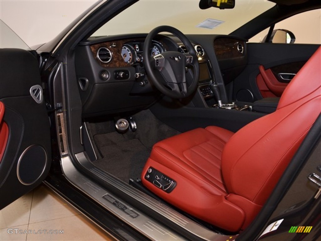 Fireglow/Beluga Interior 2012 Bentley Continental GT Standard Continental GT Model Photo #53960036