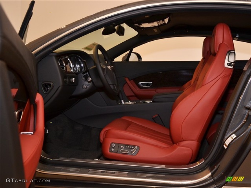Fireglow/Beluga Interior 2012 Bentley Continental GT Standard Continental GT Model Photo #53960054