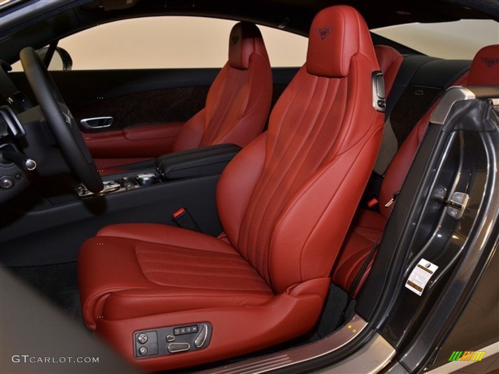 Fireglow/Beluga Interior 2012 Bentley Continental GT Standard Continental GT Model Photo #53960063