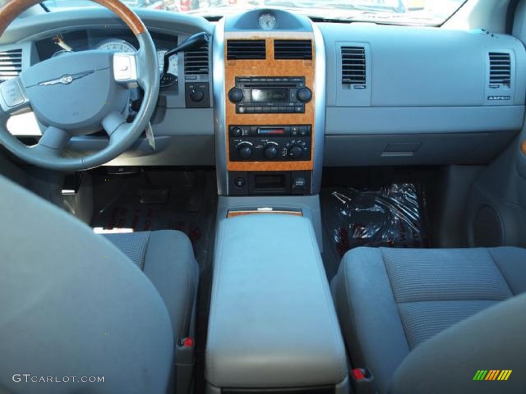 2007 Chrysler Aspen Limited 4WD Dark Slate Gray/Light Slate Gray Dashboard Photo #53960069