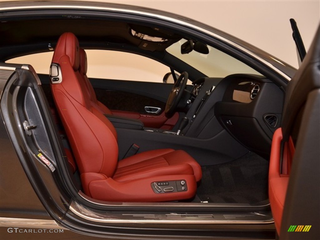 Fireglow/Beluga Interior 2012 Bentley Continental GT Standard Continental GT Model Photo #53960093