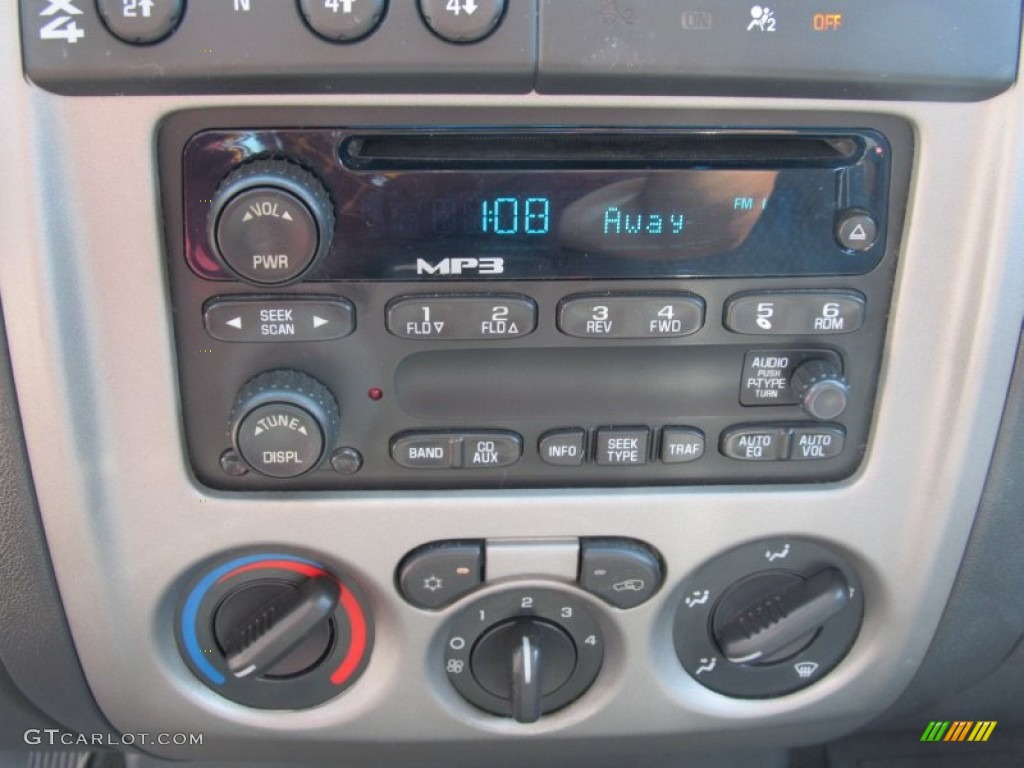 2006 Chevrolet Colorado LT Crew Cab 4x4 Audio System Photo #53960216
