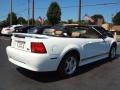 2002 Oxford White Ford Mustang V6 Convertible  photo #3