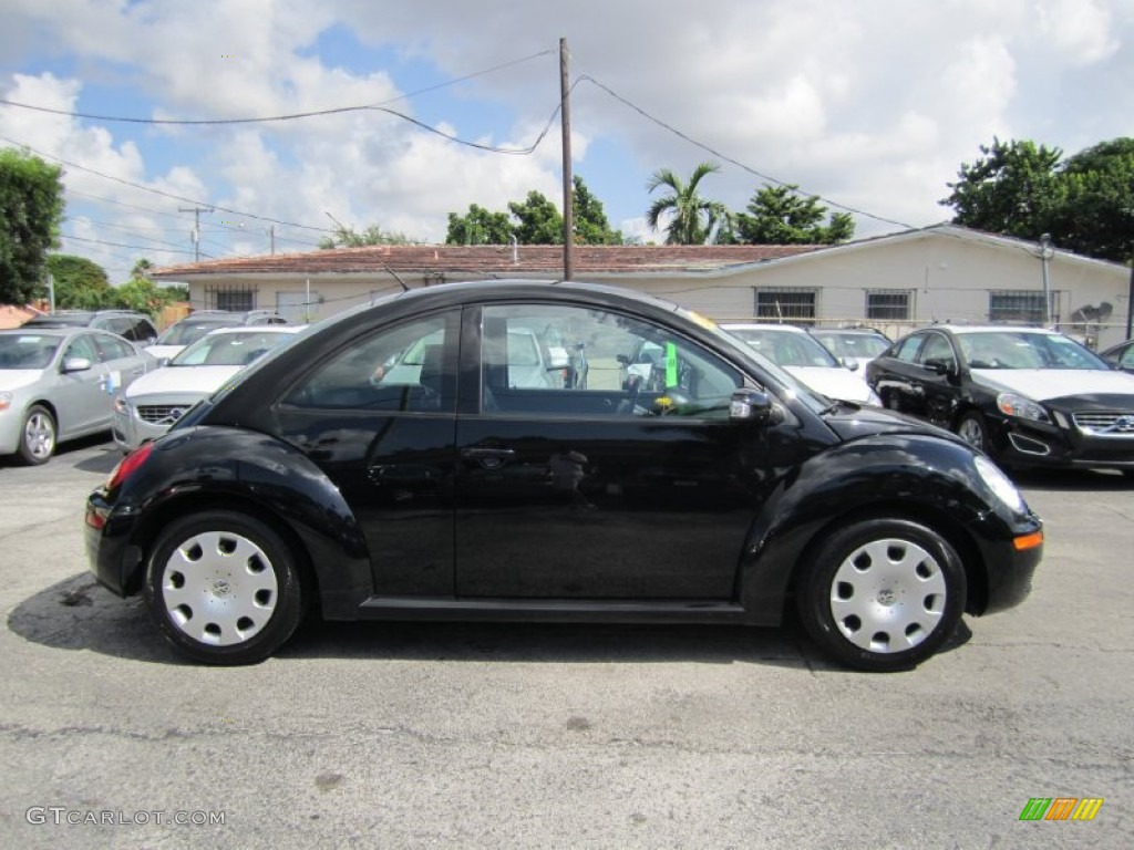 2010 New Beetle 2.5 Coupe - Black / Black photo #2