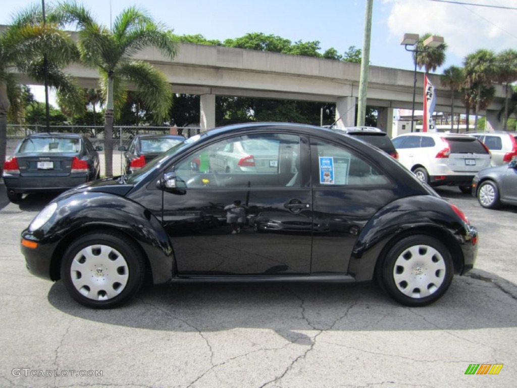2010 New Beetle 2.5 Coupe - Black / Black photo #6