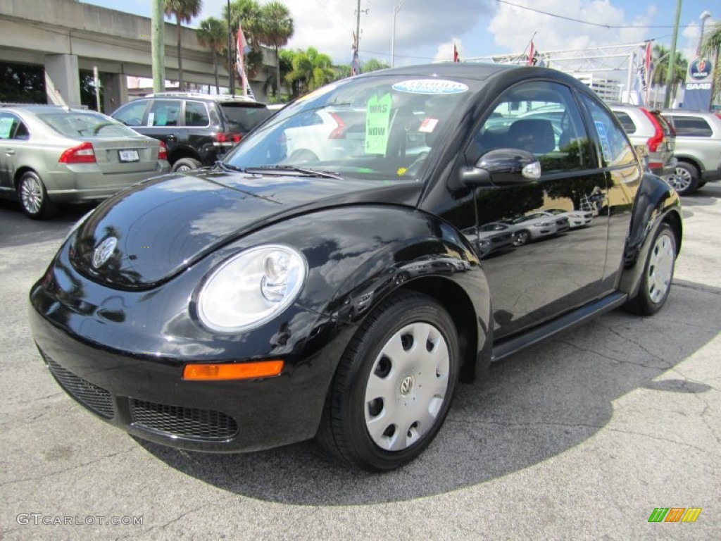 2010 New Beetle 2.5 Coupe - Black / Black photo #7