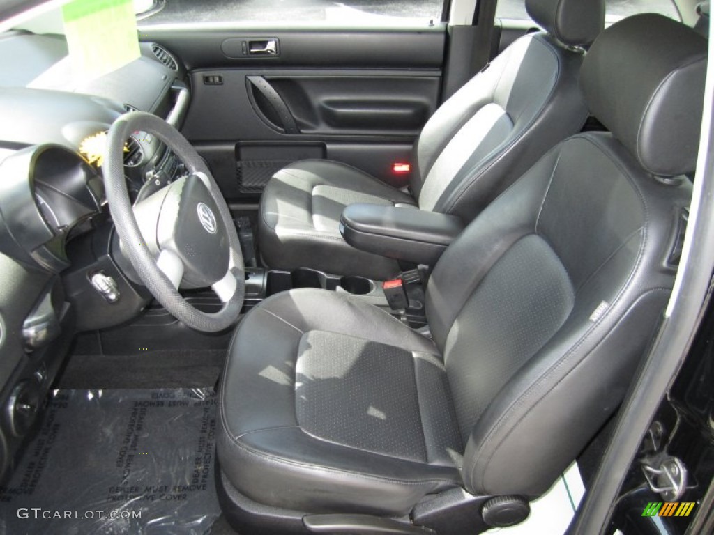 Black Interior 2010 Volkswagen New Beetle 2.5 Coupe Photo #53960624