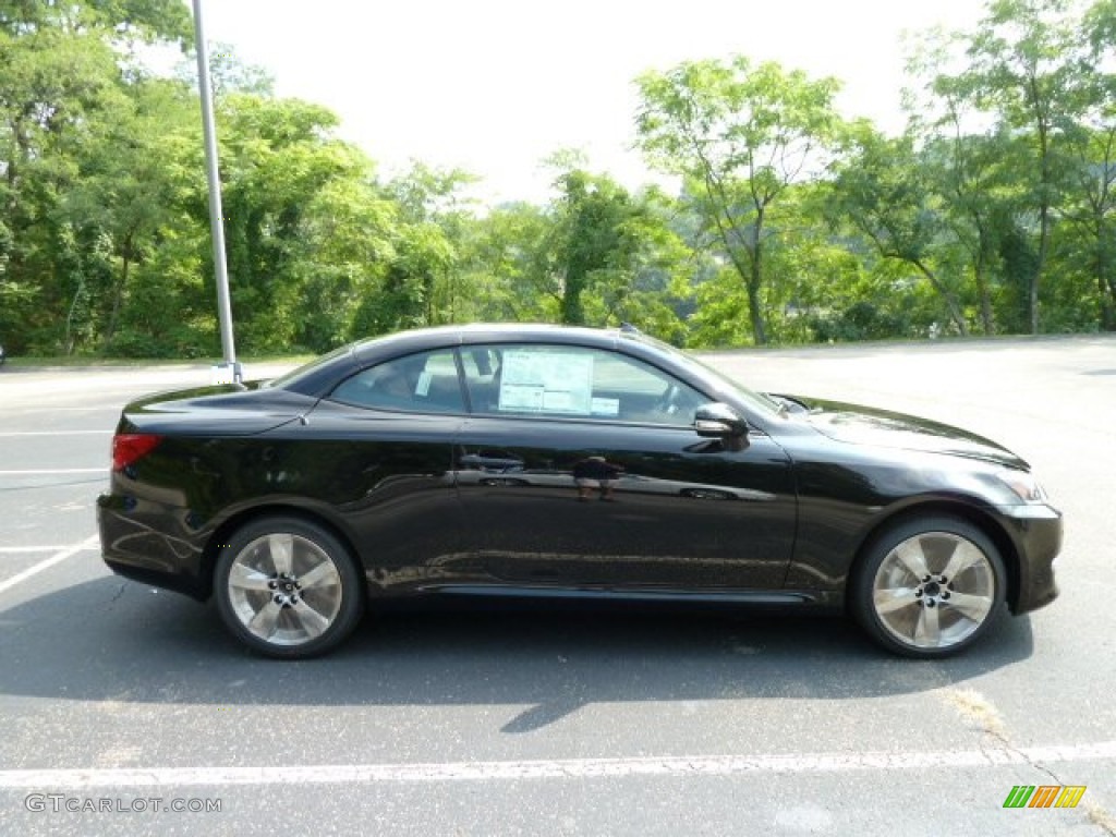 Obsidian Black 2011 Lexus IS 250C Convertible Exterior Photo #53962637