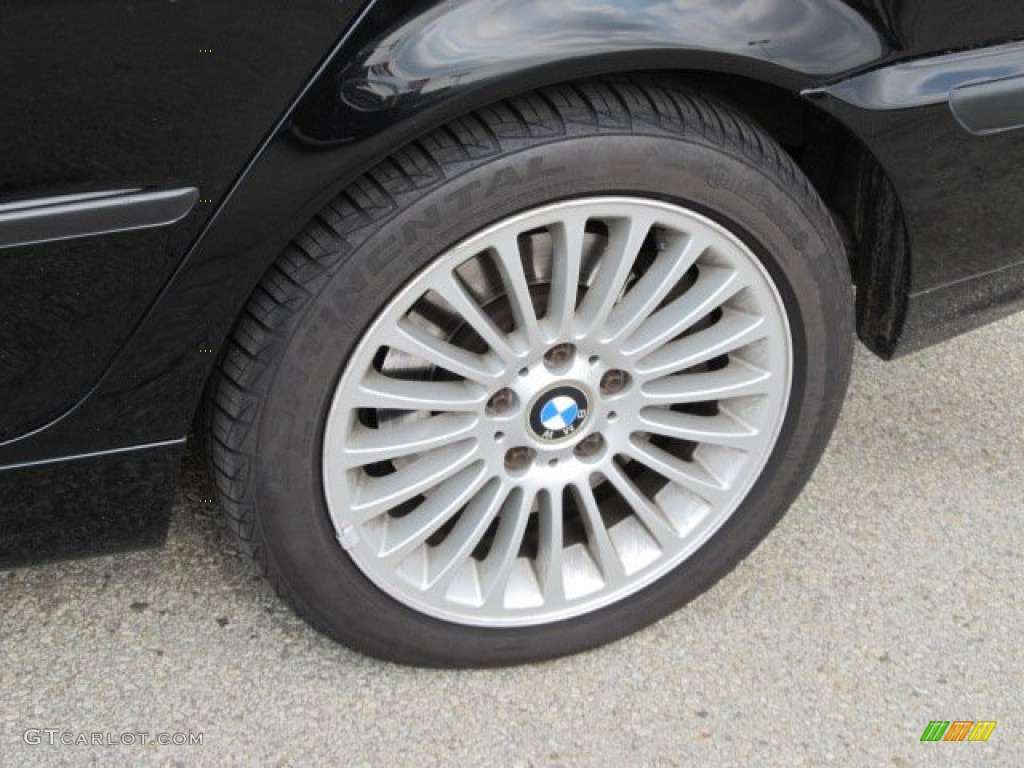 2001 3 Series 330xi Sedan - Black Sapphire Metallic / Sand photo #4