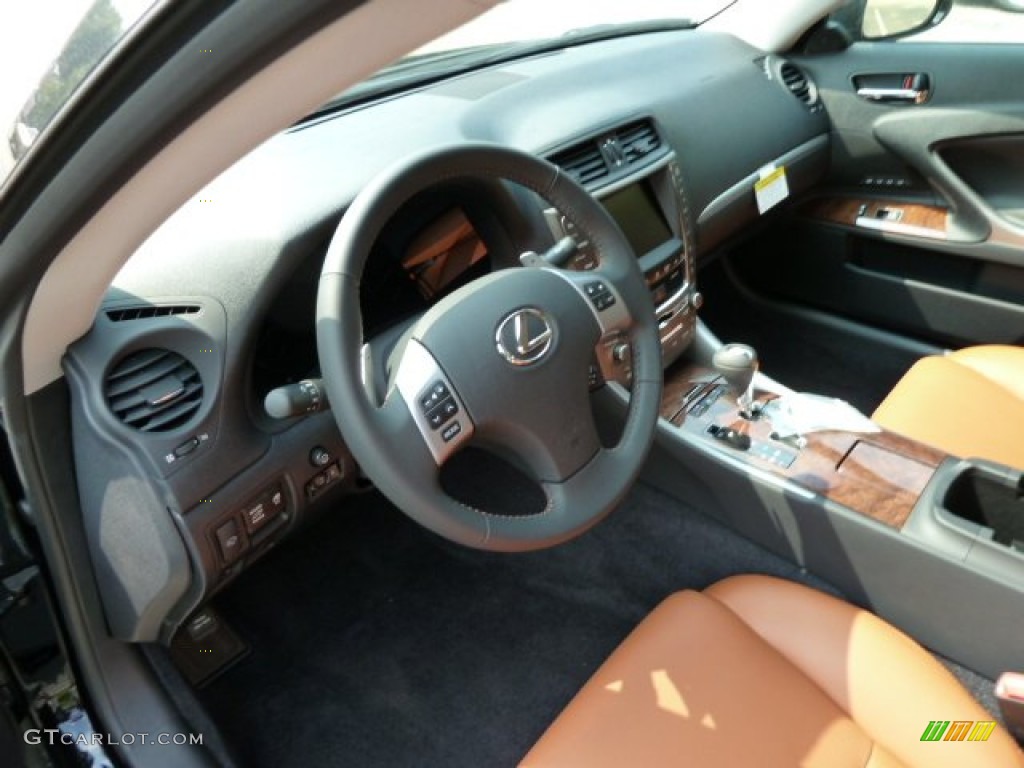 Saddle Tan Interior 2011 Lexus IS 250C Convertible Photo #53962733
